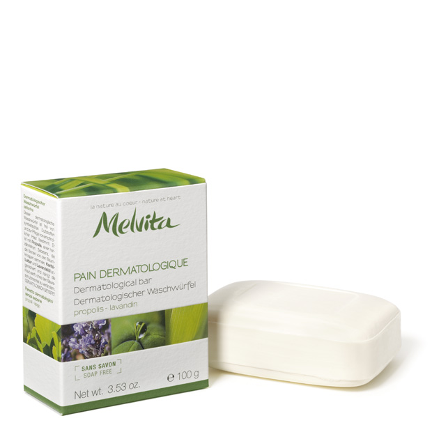 Melvita - Pain Dermatologique Propolis, lavandin 100 gr - Boutique bio